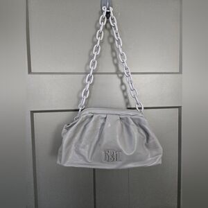 Badgley Mischka Gray Purse NWOT